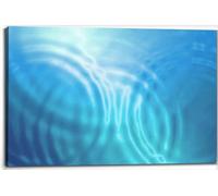 Jaesxxco Ripples spreading the water surface Canvas Wall Art Decor Paintings Pictures for Bedroom Wall Decor Above Bed Living Room Wall Decoration Bathroom Office Artwork 12x16inch
