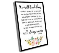 Jaesxxco Wall Decor Living Room,Mother Teresa Quote,New Mom Gift,Inspirational Wall Art,Bedroom Wall Decor,Printable Artwork,Quotes About Life,Therapist Counselor,12x16 In UnFramed Wall Art, White 3