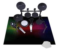 JaevKwzy 140 x 120 cm Soundproof Drum Blanket - Professional Drum Carpet for Electronic Drums - Drum Rug - Bass Drum Snare Drums Racks Guitars Drum Kit etc Musical Instruments Mat - Drum Accessories
