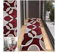 JaevKwzy Carpet Runners Rug Long for Hallway 40 x 150 cm Non Slip Washable, Modern Large Carpets Runner Anti-Slip Kitchen Corridor Hall Bedroom Living Room Doormat Indoor Floor Mats