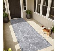 JaevKwzy Long Hallway Runners Non Slip Washable Low Pile Carpet Runners for Hallways Kitchen Runner Rug 120 x 170 cm for Entryway Hallway Narrow Hall Runner for Bedroom, Kitchen, Hallway, Living Room