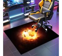 JaevKwzy Office Gaming Chair Mat for Hardwood Floor Carpet Chair Mats Office Floor Protector Mat for Desk Chair Easy Glide 70 x 110 cm Non Slip Computer Desk Chair Mat for Wood and Tile Floors