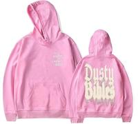 JAFCUE Europe And America Josiah Queen Merch Hoodie, 2D Printed Vintage Pullover, Unisex Hip Hop Harajuku Streetwear Sweatshirt(2,M)
