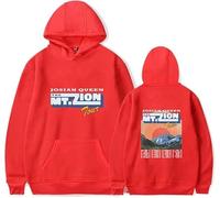 JAFCUE Josiah Queen Merch Hoodie, Unisex Casual Long Sleeve Sweatshirt,Pullover Streetwear Clothes(6,XL)