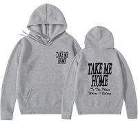 JAFCUE Spring And Autumn Josiah Queen Merch Hoodie, 2D Printed Vintage Pullover, Unisex Hip Hop Harajuku Streetwear Sweatshirt(XS-3XL)(6,XXL)