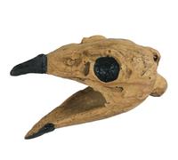 Jafermox Aztec Crow Death Whistle - Ghost Scream Whistle for Halloween, Pranks, Decor, Self Defense - Loud Human-Like Scream - for Wilderness Survival - Yellow