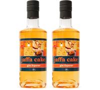 Jaffa Cake Gin Gift by R3, Orange Liqueur 500 ml, Chocolate Jaffa Cakes Flavoured - Sweet Cocktail Mixers for Alcohol Drinks - Birthday Gin Gifts for Women & Men, Alcohol Gifts Hamper (Pack of 2)