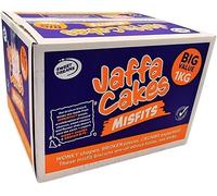 Jaffa Cakes Misfits 1kg Box - Broken Biscuits/Cakes - Mis-Shapen Bulk Buy Broken Biscuit Box