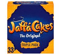 Jaffa Cakes Original, Triple Pack 363g, 33 Light Sponge Cakes with Dark Chocolate and Orange Centre