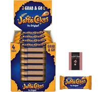Jaffa Cakes Snack Pack - Individually Wrapped Chocolate Orange Cakes, 20 x 44g (4 per Pack), On-the-Go Treat for Kids, Offices & Tea Breaks