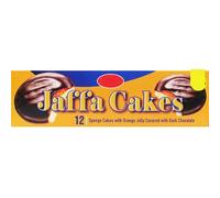 Jaffa Cakes, Sponge Cakes with Orange Jelly Covered with Dark Chocolate, 150g, 12 Pack