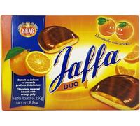 Jaffa Duo Orange Jelly & Chocolate Covered Biscuits 250g Twin Pack - Rich Cocoa, Real Orange Juice, 52% Cocoa Coating Jaffa Cakes (250G, 6PCS)