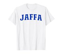Jaffa Israel Souvenir for Proud Israeli Lovers Jaffa T-Shirt, Men, White, 3X-Large