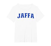 Jaffa Israel Souvenir for Proud Israeli Lovers Jaffa T-Shirt, Women's Plus, White, 3X