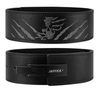 Jaffick Lever Lifting Belt - Power 10mm Extreme Heavy Duty Genuine Leather Lower Back Support for Squats, Bench Press, Deadlifts Bodybuilding Weightlifting Powerlifting for Men & Women