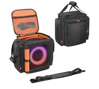 Jaffzora Carry Bag for JBL Partybox Encore Essential/Essential 2, Storage Bag with Side Pockets for Microphones & Accessories, Water-Repellent Travel Bag 40 x 29 x 39 cm