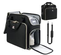 Jaffzora Carrying Case Compatible with Baby Brezza Formula Pro Mini Baby Mixer Machine, Insulated Formula Mixer Travel Bag with Shoulder Strap