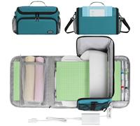 Jaffzora Carrying Case Fits for Cricut Joy Xtra, Portable Travel Opening Storage Bag Compatible with Cricut Accessories and Supplies,Green