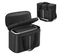 Jaffzora Case Fit for EcoFlow River 3/Plus Power Stations - Waterproof Shockproof Bag with Vents, Pockets & Shoulder Strap for Camping & Outdoor