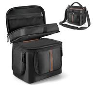 Jaffzora Portable Power Station Storage Bag fit for Jackery Explorer 240 V2- Carrying Case with Quick-Access Window & Front Pockets for Accessories and Cables
