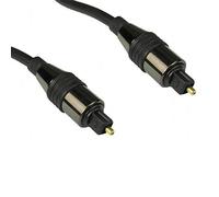 JAFSAL ONLINE Digital Optical Audio Cable- Toslink Cable- Gold Plated Premium Quality Audio Cable Toslink Lead- Ideal for Smart Tv, Soundbar, PS4, DVD/CD, Home Theatre- (3 Meter)