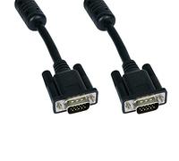 JAFSAL ONLINE VGA Cable - 15 Pin SVGA Male to Male Connector Cable- High Resolution Cable- Ideal For PC Monitor TV Projector Cable Lead- Compatible With any Display with 15pin VGA Port - 1 Meter