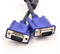 JAFSAL ONLINE VGA Cable - 15 Pin SVGA Male to Male Connector Cable- High Resolution Cable- Ideal For PC Monitor TV Projector Cable Lead- Compatible With any Display with 15pin VGA Port - 1 Meter