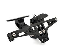 JAFYLO Motorcycle Rear License Plate Mount Holder And Signal Lamp MV Agusta Brutale 675 800 900 910 Burgman 400 Accessories license plate bracket(Black)