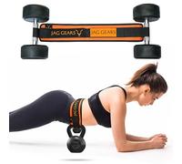 Jag Gears Hip Thrust Belt, Premium Padded Hip Thrust Belt for Glutes, Adjustable Glute Workout Belt for Strength Training, Hip Thrust Weight Belt for Dumbbells, Kettlebells - Home Exercise Equipment