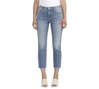 JAG Women's Ruby Mid Rise Straight Cropped Jeans, Olympus Blue, 2