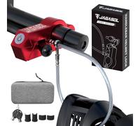 JAGASOL Motorcycle Lock Helmet Lock & Brake Lock Combo Anti Theft Motorcycle Handlebar Lock for Motorcycle Moped Motorbike Scooters ATV Dirt Bike Street Bike