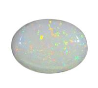 JAGDAMBA GEMS 5.25Ratti Natural Astralian Oval Shape Super Quality Astrological Opal Stone Lab-Certified Natural Astralian AA Quality Precious Loose Gemstone
