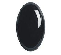 JAGDAMBA GEMS 7.47 Carat - 8.25 Ratti Natural Certified Sulemani Hakik Stone Untreated Stone AAA Quality Gemstone, Natural Black Sulemani Hakik Lab Certificate Gemstone, Sulemani Hakik