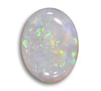 JAGDAMBA GEMS, AA Super Quality Astrological Australian Opal Stone 12.25 ratti/11.00 ct. Lab Certified Natural Fire Opal Stone, Rashi Ratan Gemstone, Natural Australian