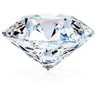 JAGDAMBA GEMS Blue Sapphire Stone, 6.35 Ratti, AA White Cubic Zircon, Original, Certified, Precious and Real Safe Zarcan, Unheated, Natural Jerkin for Men and Women,