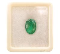 JAGDAMBA GEMS Colombian Emerald Stone 10.00 Carat Unheated Lab Certified Loose Precious Panna Gemstone for Men and Women Natural Emerald Panna Gemstone Emerald