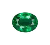 JAGDAMBA GEMS Gemstones 6.25 ratti Astrological Value Emerald Stone I Natural Lab-certified Zambian grade emerald/panna-I loose gemstone AA grade, natural