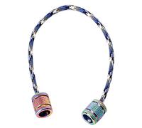 JAGENIE Aluminum Alloy Begleri Fidget Toy Worry Beads Finger Skill Paracord Stress ToysChristmas Year Gift,1 pc, Random Delivery