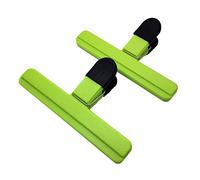 JAGETRADE 2/3pcs Large Chip Bag Clips Food Clip Plastic Heavy Duty Air Tight Sealing Grip For Coffee Potato Food Bags C