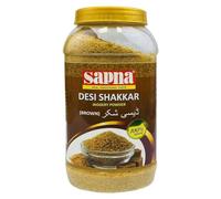 Jaggery Powder 1kg - Pure Gur/Goor Natural Sweetener - Indian Sugarcane Jaggery Powder - No Preservatives, No Artificial Flavours - Healthy Sugar Substitute for Tea, Coffee, Desserts & Cooking