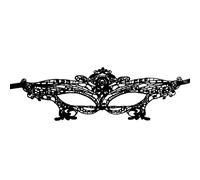 Jagowa 1 Piece Lace Masquerade Masks for Women, Sexy Lace Eye Mask for Carnival Prom Party (Style B Queen)