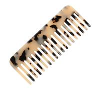 Jagowa 1 Piece Large Hair Detangling Comb with Marble Pattern Wide Tooth Comb for Women Long Curly Wavy Wet Hair and Men Curls, 11.8cm (Marble)