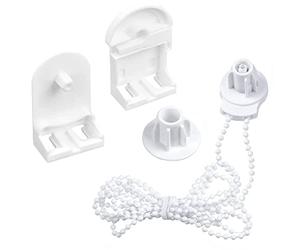 Jagowa 25mm Roller Blind Fittings Clutch Replacement Repair Kit Plastic Roller Blind Bead Chain Curtain Fitting Brackets Set