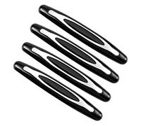 Jagowa 4 Pcs Car Door Edge Guards, Shock-Absorbing Bumper Strips, Anti-Collision & Anti-Scratch Protection for Car Doors (Black)