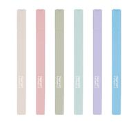 Jagowa 6-Piece Pastel Highlighter Set - Double-Ended Broad & Fine Tips - Aesthetic Pens for Journaling, Bible, Students - Colorful School Supplies
