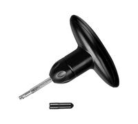 Jagowa Golf Driver Wrench Golf Shaft Adapter Tool Replace Adjustment Golf Handle Wrench Adapter Torque Tool Screwdriver Black