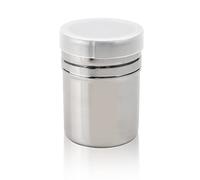 Jagowa Stainless Steel Powder Shaker for Baking - Flour, Sugar, Salt, Chocolate, and Cocoa Sifter for Kitchen Craft and Cake Decoration