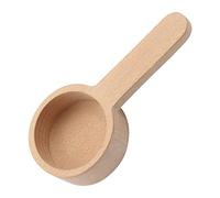 Jagowa Wooden Coffee Spoon Coffee Scoop Measuring for Coffee Beans and Tea Home Kitchen Accessories (9.8cm, 16.8cm)