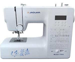 Jaguar 190S Starter Electronic Sewing Machine, Computerised Light Weight Machine, Quilting, 200 Stitches, Including 100 Letters & Numbers, 8 Buttonholes