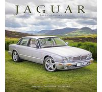 Jaguar 2026 Calendar | Square Wall Calendar | Car Enthusiast Gift | Plastic Free Packaging | by Avonside Publishing